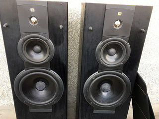 二手原装进口JBL NJ70 家用8寸低音的落地音箱发烧HIFI音响三分频