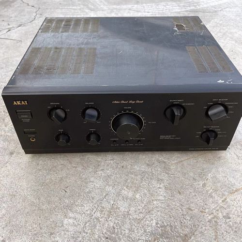 二手原装进口雅佳AM-59发烧纯功放机8管大功率家用立体声HIFI音响