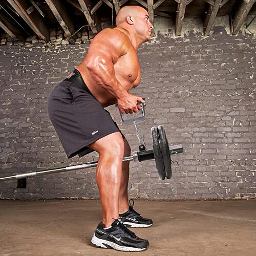 T杠杠铃划船拉背辅助器硬拉炮筒