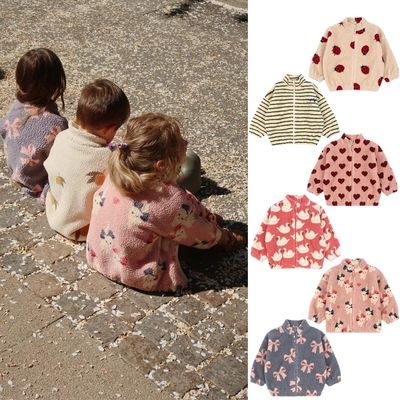 Konges Slojd Winter Baby Girls Lambswool Jackets Kids Clothe