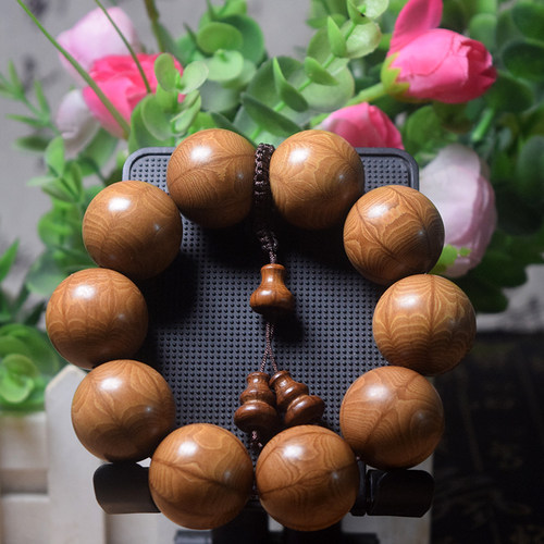 六道木佛珠25mm10颗天然原木