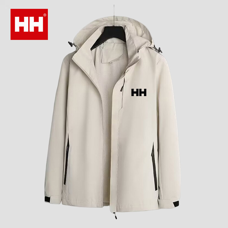 官方正品HH冲锋衣男加绒加厚户外登山服女冬季防风防水三合一外套