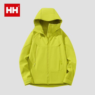 官方正品HH户外软壳冲锋衣春秋季男女款防风登山徒步透气夹克外套