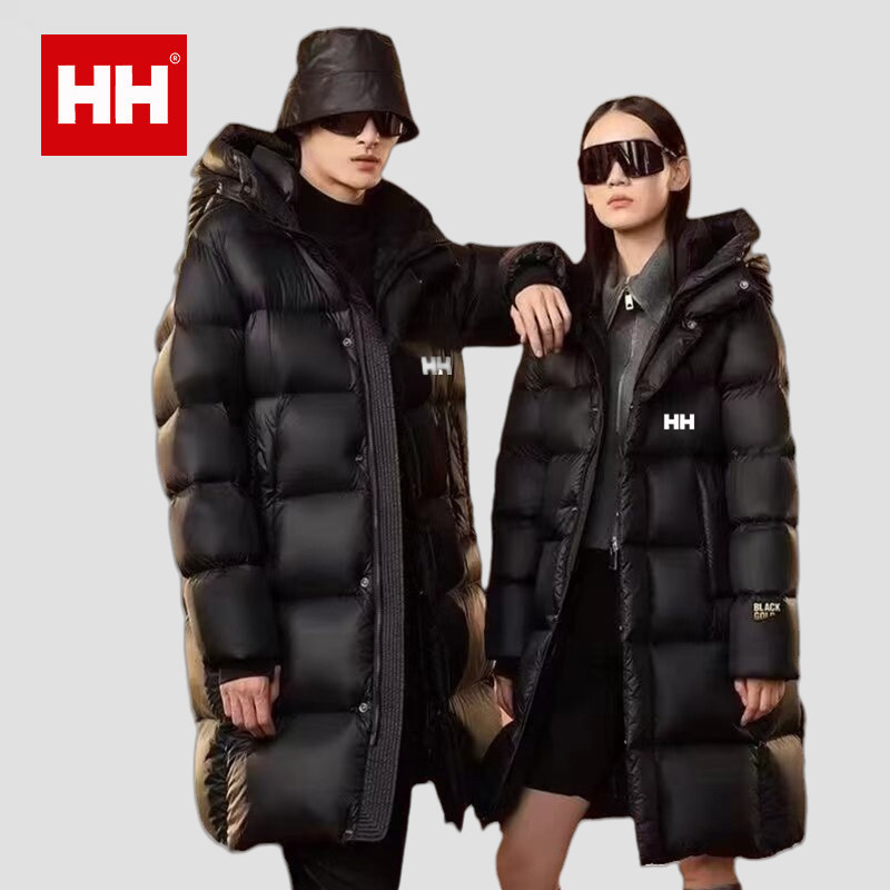 正品HH羽绒高端棉服男装新款连帽冬季高端上衣加厚抗寒外套潮