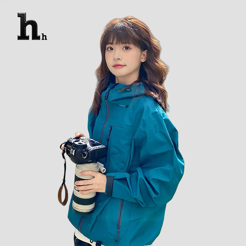 正品HH冲锋衣女款2025新款三合一户外小个子进藏登山硬壳外套图片