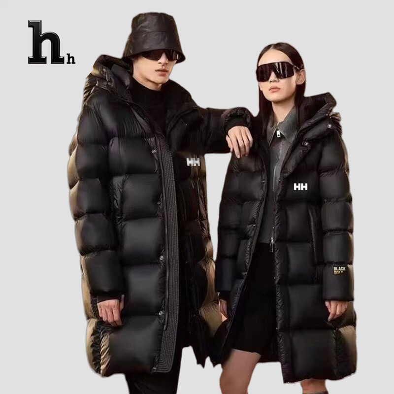 正品HH羽绒高端棉服男装新款连帽冬季高端上衣加厚抗寒外套潮