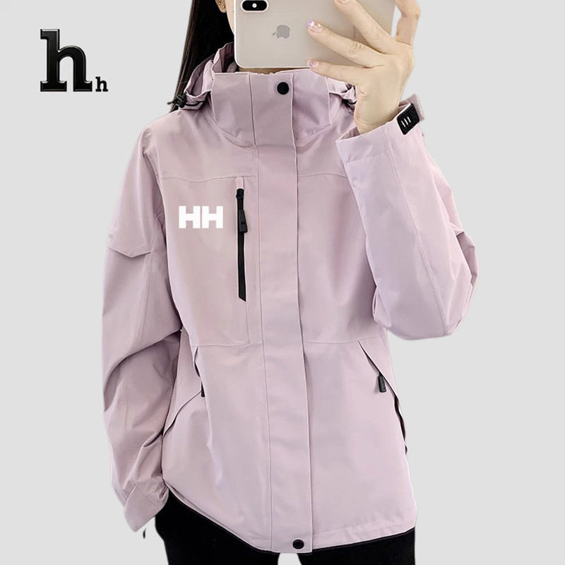 正品HH秋冬三合一夹克冲锋衣女款防水加厚运动徒步户外登山服图片
