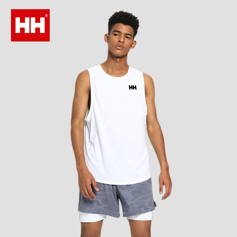 官方正品HH速干运动背心男款健身无袖T恤坎肩篮球训练裤跑步上衣