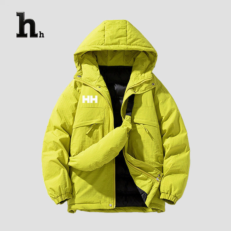 正品HH棉衣男冬季新款加厚保暖袄子羽绒棉服冬装棉袄连帽外套