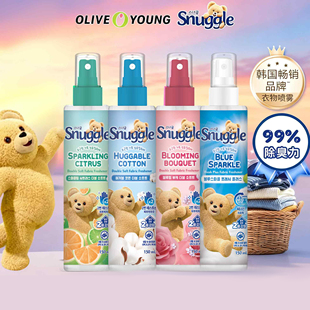 韩国Snuggle小熊衣服除味喷雾持久留香去味清新