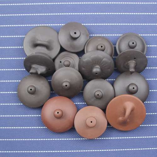 紫砂茶壶盖子粗陶青花白瓷盖碗盖