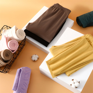 女加绒加厚打底裤 保暖裤 春秋薄绒裤 紧身线裤 秋冬 内穿大码 德绒秋裤
