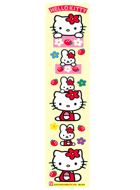 韩国防水贴纸墙贴无胶瓷砖贴自粘玻璃贴马桶贴家具贴kitty