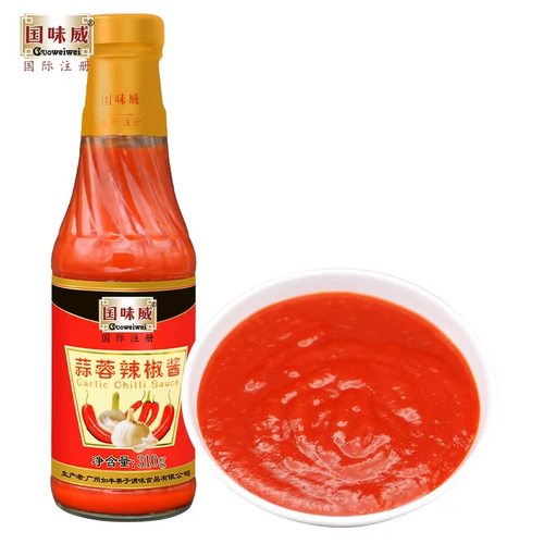 辣酱蒜蓉辣椒酱如丰国味威蒜蓉辣椒酱310g购满三支包邮