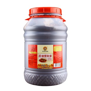餐饮装面豉酱/6KG如丰原油面豉酱 新日期广东包邮