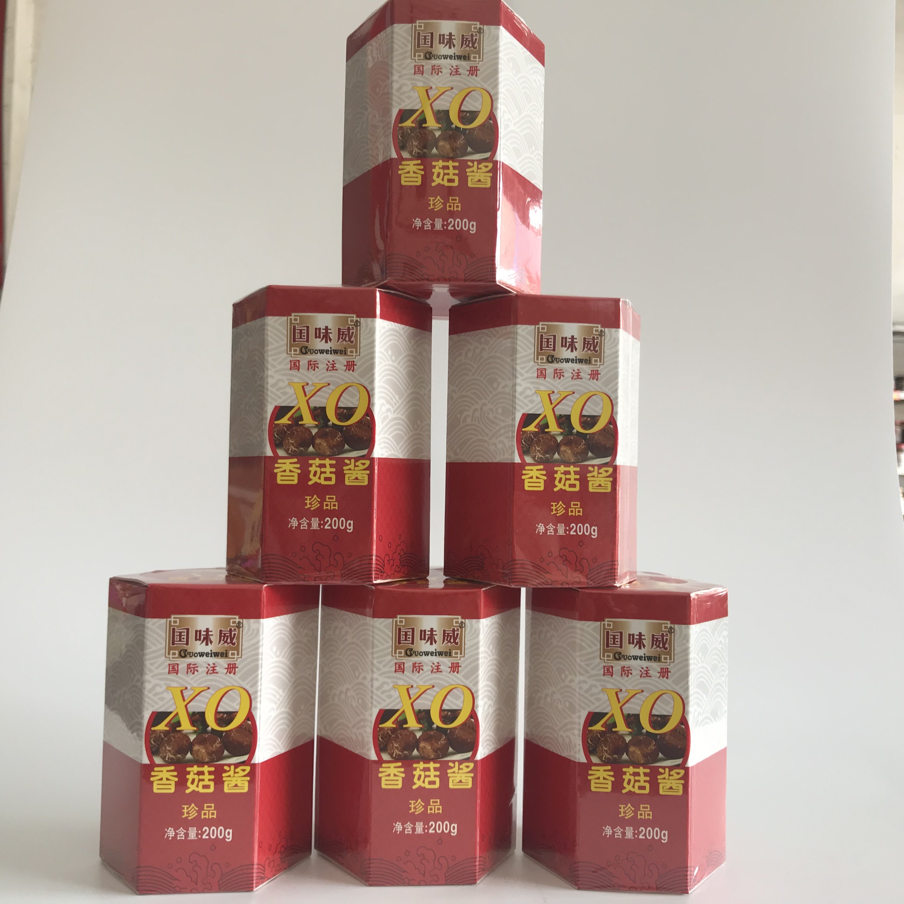 香菇酱XO香菇酱如丰国味威XO香菇酱6瓶组合装特价包邮中