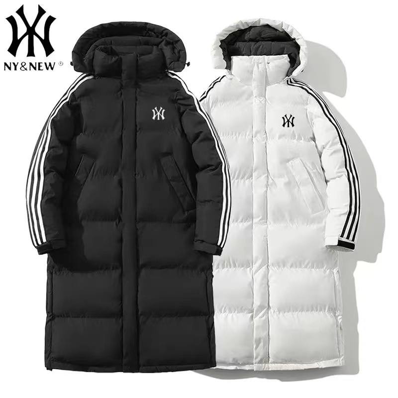 品牌长款2025新款羽绒棉服女过膝加厚防寒棉袄冬季棉衣保暖外套男