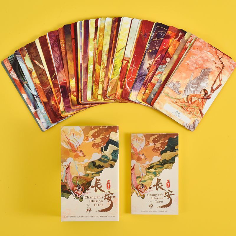 正版 长安幻梦录塔卡牌罗 Tarot 中国风韦特体系 78张唯美桌游