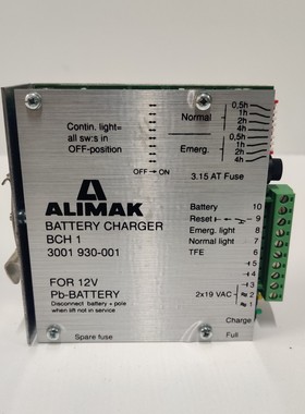 ALIMAK 电池充电器模块 BCH 1 3001 930-001