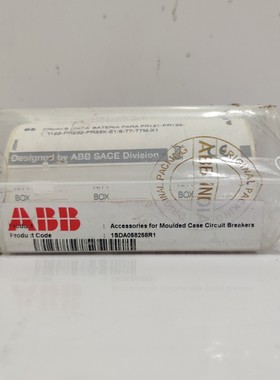 ABB 1SDA058258R1 配件 适用于 MOUDED CASE CIRCUIT BREAKERS