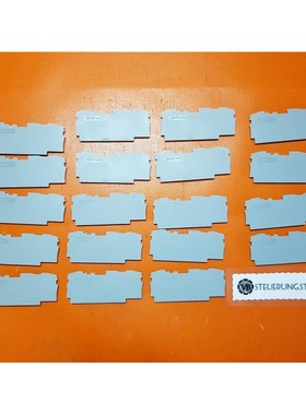 Wago 19X 2006-1391 / Placa De Terminación Y Placa Intermedi