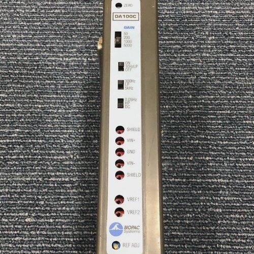 BIOPAC SYSTEM DA100C AMPLIFIER SIGNAL VALIDATION