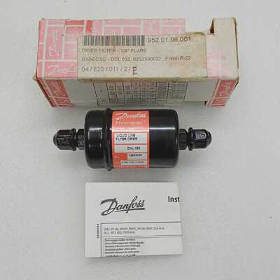 Danfoss DML032 Eliminator Filter Drier danfoss 023Z5035 Size