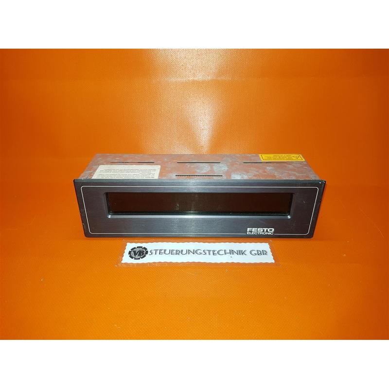 Festo Denominación Texto-Visualización Tipo: E. FD-2/40/S