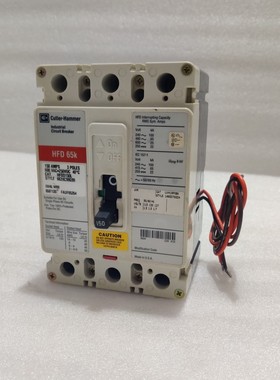 CUTLER-HAMMER HFD 65K CAT HFD3150L 150 AMPS 3 POLES CIRCUIT