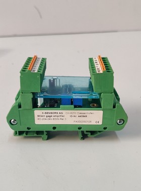 X-SENSORS AG Phoenix STRAIN GAGE 放大器 XC-204-24V-EDG-REI.3