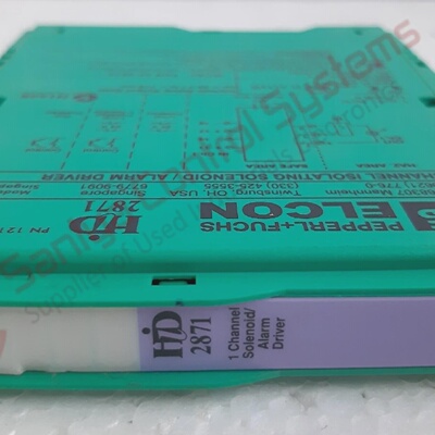 PepperlFuchs HID2871 Single Channel SolenoidAlarm Driver 121