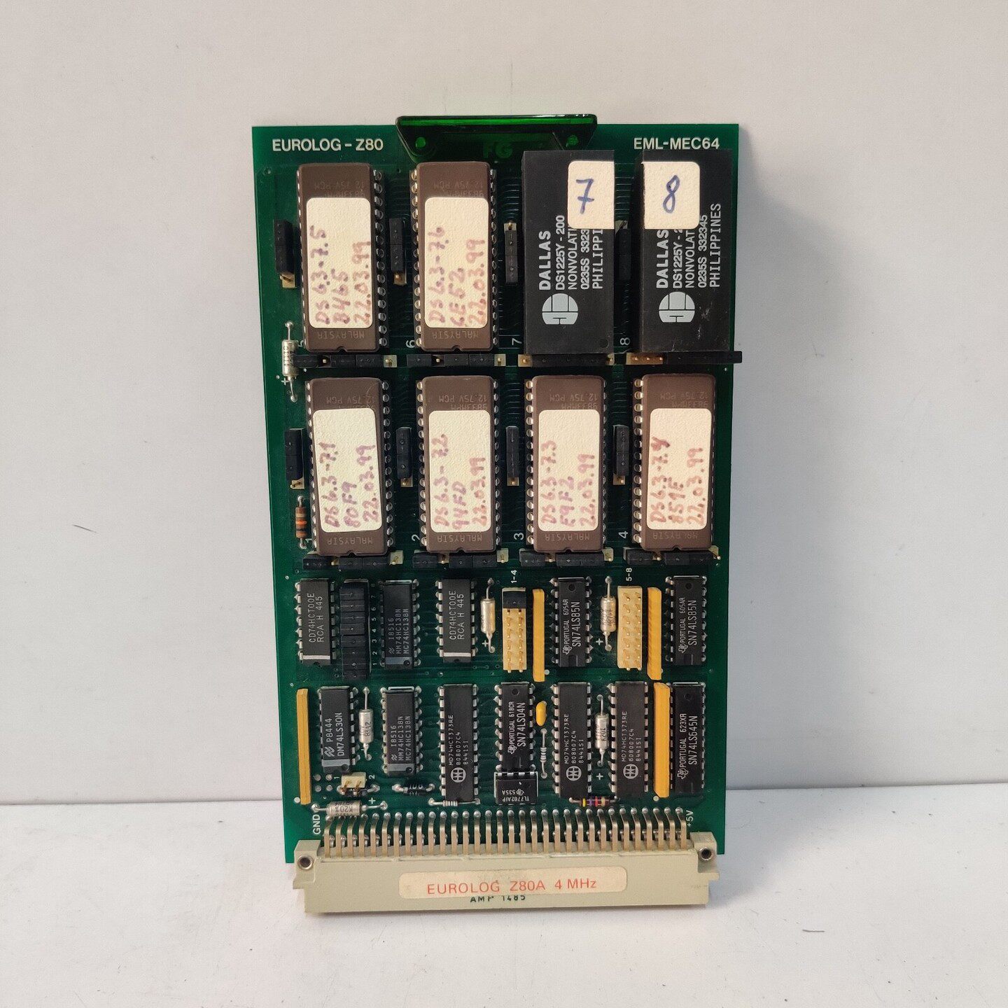 EUROLOG Z80 EML-MEC64 G2279-5 内存 64KB PCB 卡