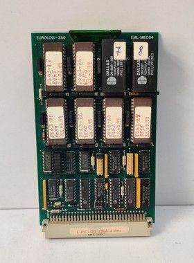 EUROLOG Z80 EML-MEC64 G2279-5 内存 64KB PCB 卡