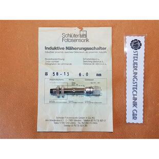 Schlüter Photosensor Inductive Proximity Switch Type: IS 58