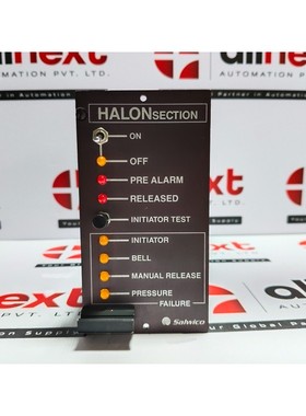 Salwico Halon Section NDC 665D 面板