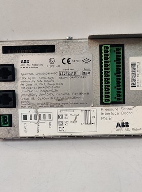 ABB PSIB 3HNA010414-001 压力 Senso 接口板 PSIB-02