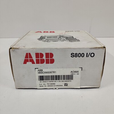 ABB 3BSC690087R1 AO895 模拟输出模块