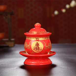 佛具用品仙堂进宝供水杯供佛杯文武财神圣水杯净水杯酒杯