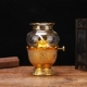小号莲花长明灯 防风油灯供佛液体酥油灯座供佛灯家用佛前长明灯