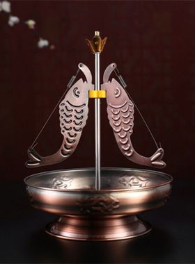 檀香盘香架香托 家用 供香塔香盘24小时盘香炉香架盘香支架