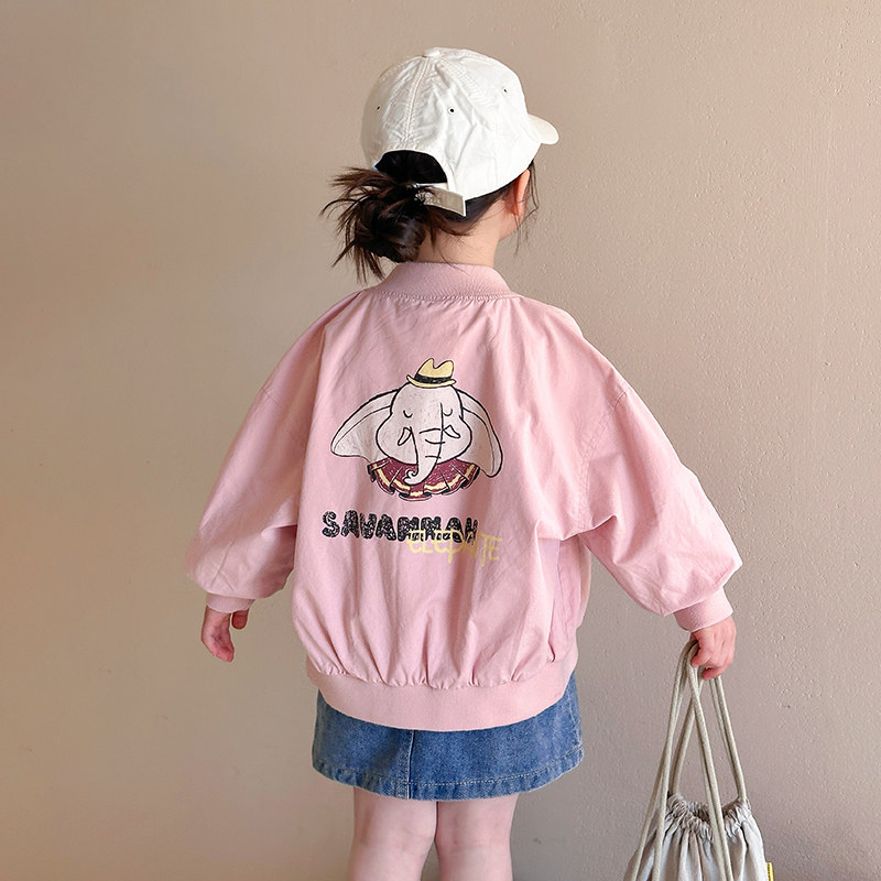 女童棒球服休闲2026新款女宝宝卡通流行上衣春装儿童开衫外套炸街,童装/婴儿装/亲子装,普通外套,淘宝优惠券,粉丝福利购,淘宝优惠卷