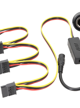 12VDC5525转硬盘线DC转SATA外接供电模块NAS工控机12V转5V降压板