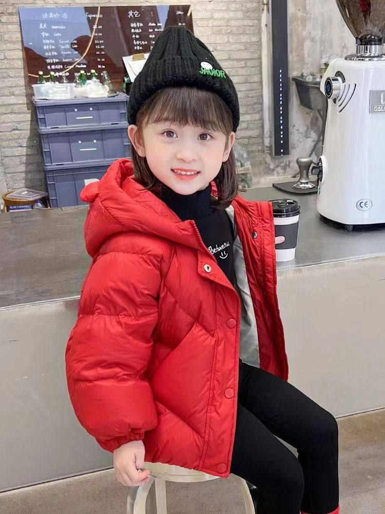 女童棉服2023新款女宝宝保暖加厚冬季儿童冬装羽绒棉新品洋气外套