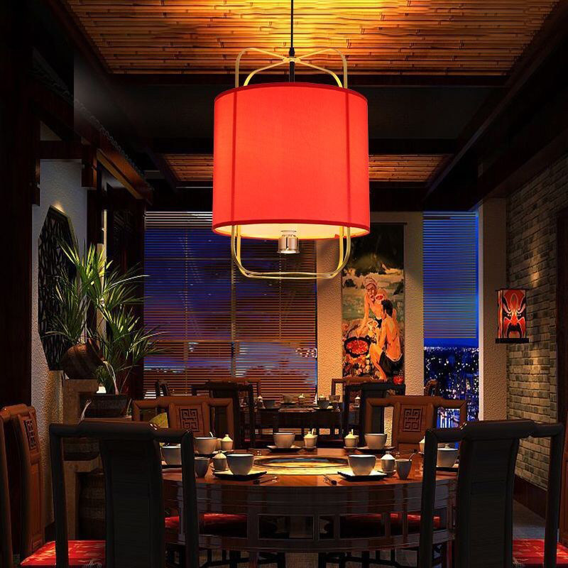 新中式禅意餐厅火锅店包间吊灯