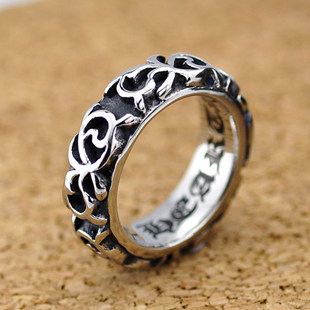 欧美复古花尾戒男女士权志龙戒指钛钢食指戒指配饰饰品,饰品/流行首饰/时尚饰品新,戒指/指环,淘宝优惠券,粉丝福利购,淘宝优惠卷