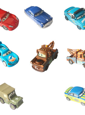迪士尼赛车总动员合金汽车玩具 板牙MATER汽车总动员玩具老款