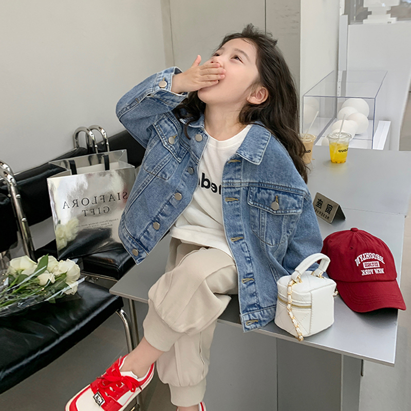 甜酷百搭休闲牛仔外套