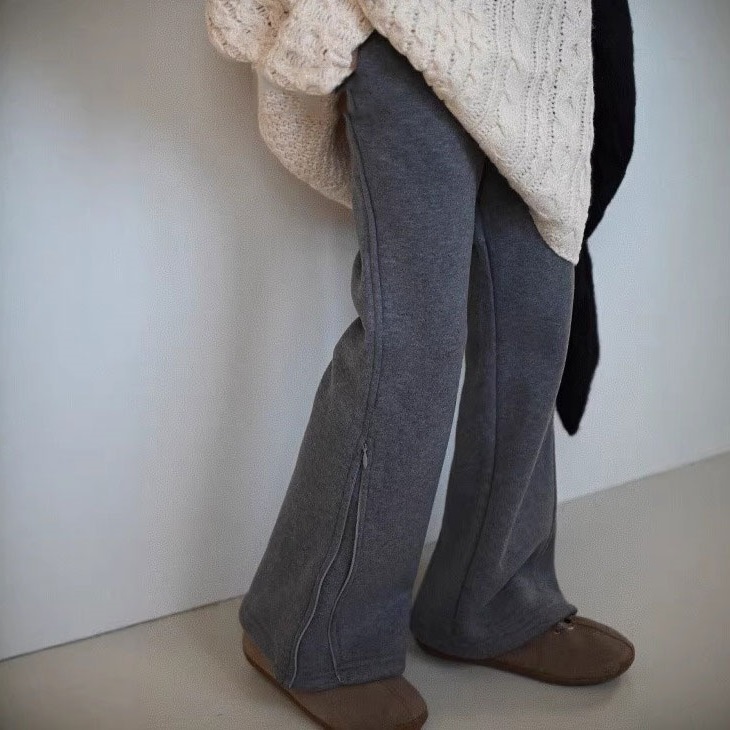 童加绒卫裤休闲运动裤裤子