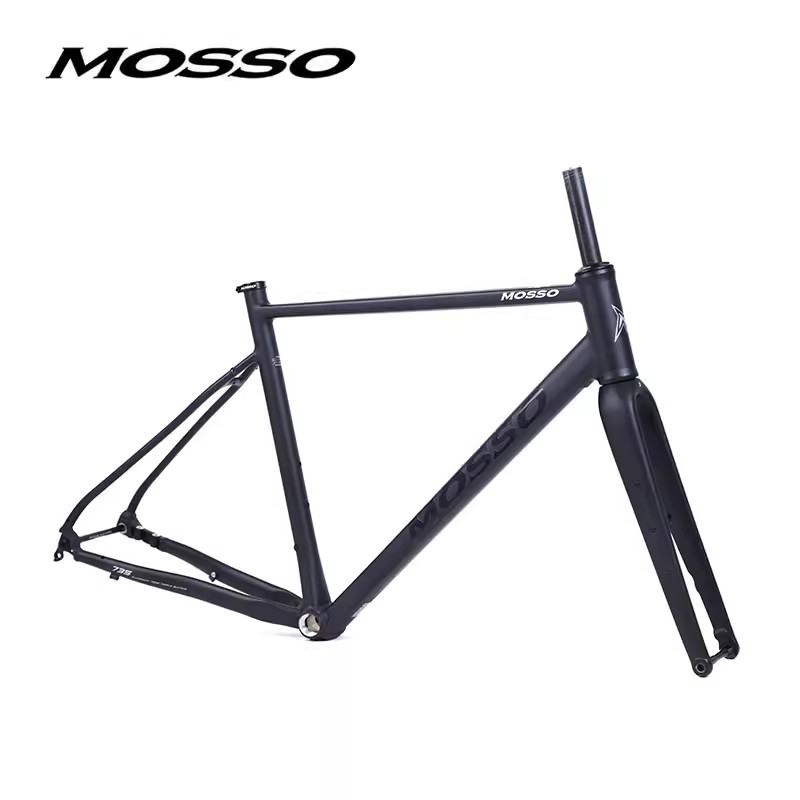 峰大MOSSO 735GVL全内走线越野公路车架 7005铝架+碳纤维前叉