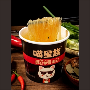 【桐裕粉坊】喵星族酸辣粉1箱6桶【河南老字号】百年品牌好吃放心